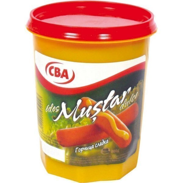 Mustar cba 200g la pahar royal