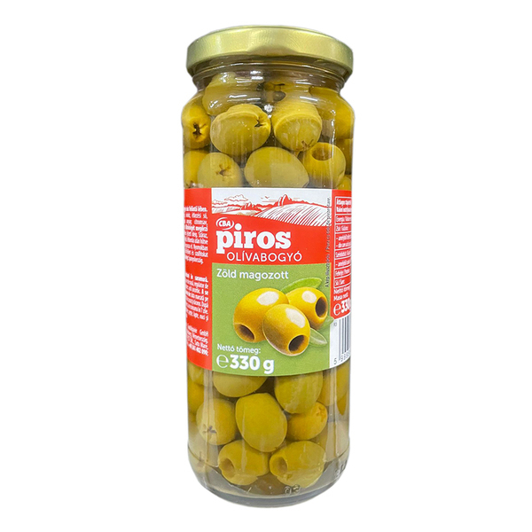 Masline cba 330g verzi fara samburi la borcan