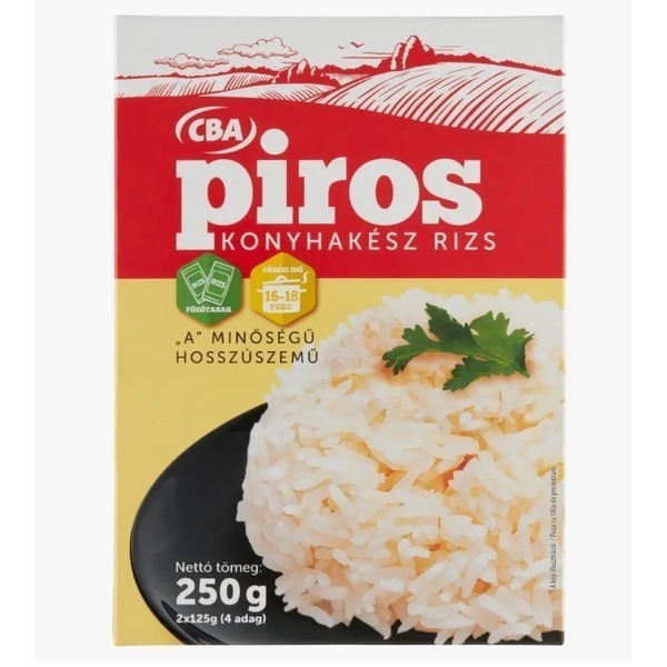 Orez 250g cba piros categoria a 16-18 min t