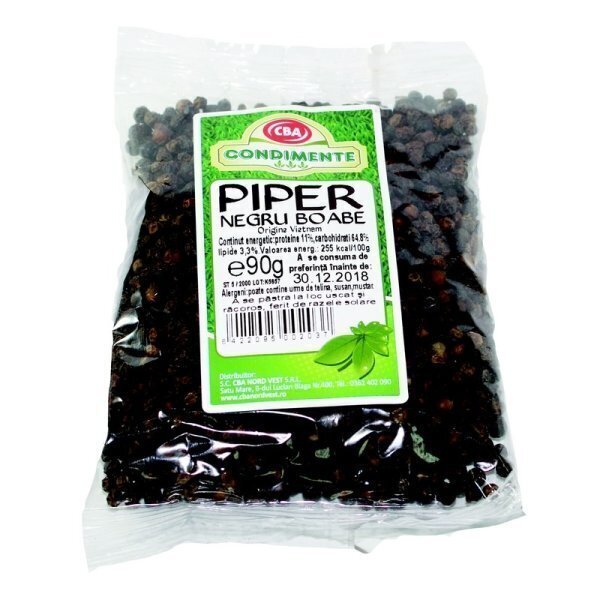 Piper boabe cba  90g bitea