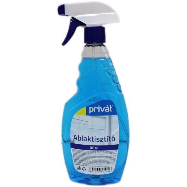 Solutie de curatat geamuri privat 500ml pompa